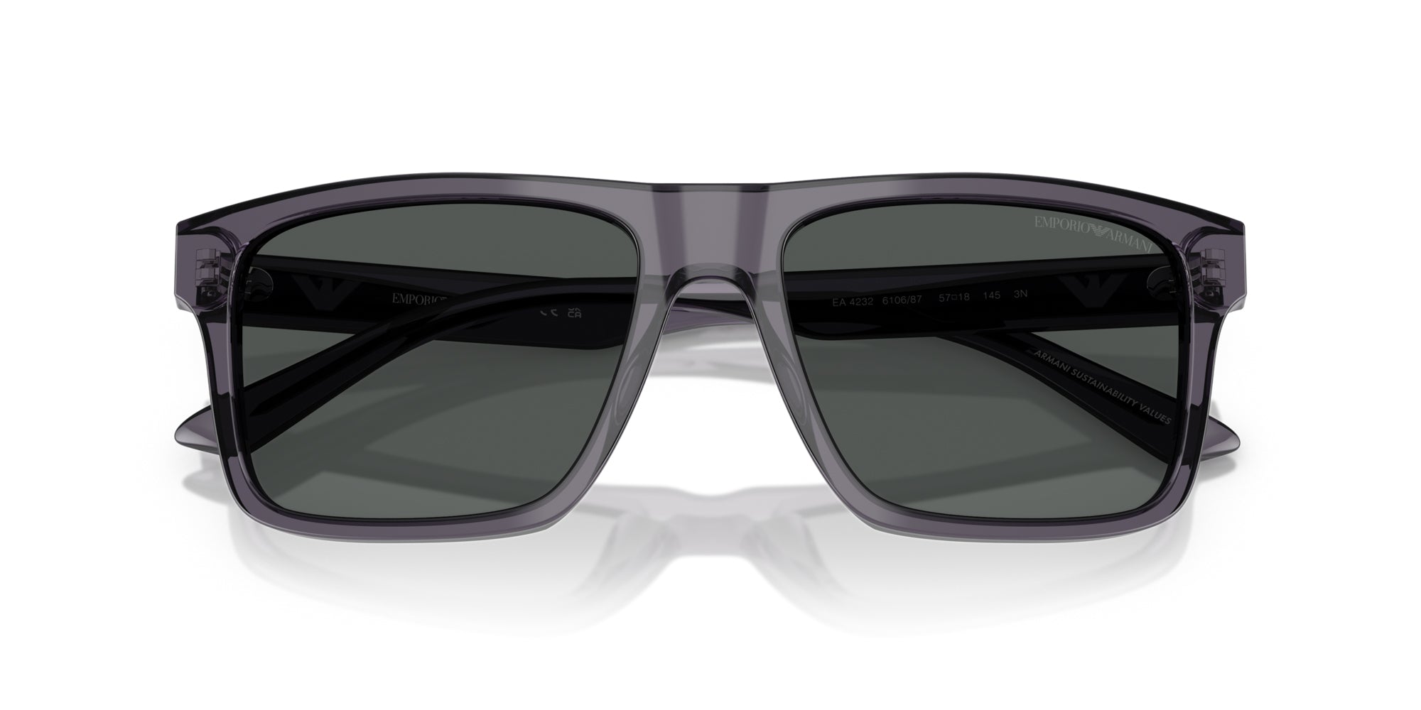 Emporio Armani EA4232 Sunglasses - Polarized UV Protection Aviator Style for Men & Women | Perfect for Driving, Travel & Outdoor Activities