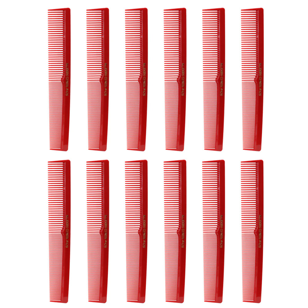 Professional 12-Piece Allegro Barber Comb Set for Hair Cutting & Styling - Perfect for Salons, Home Grooming & DIY Hairstyles