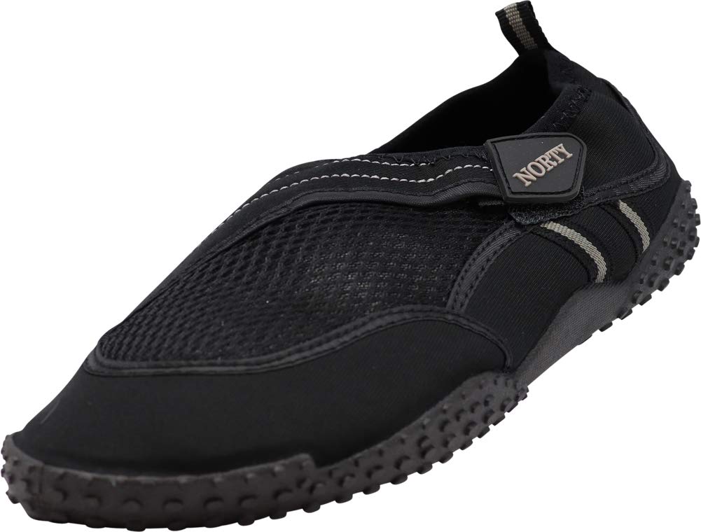 NORTY Wave Aqua Sock Water Shoes for Men - Quick-Dry Swim & Beach Shoes - Lightweight Water Socks for Swimming, Surfing, Kayaking & Outdoor Water Activities