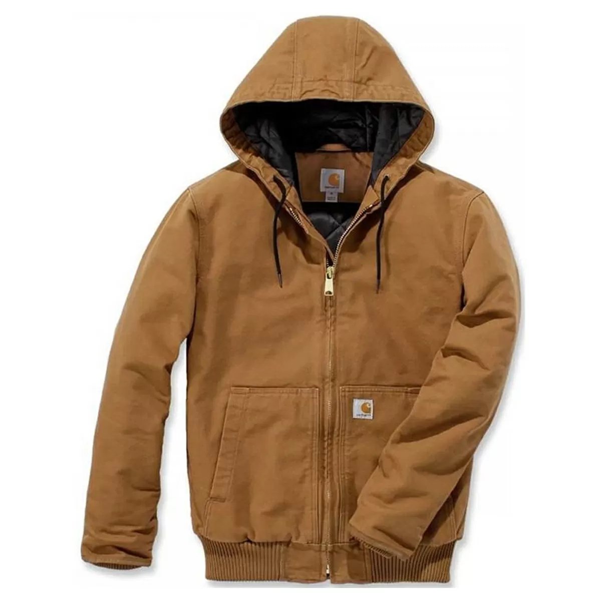 Carhartt® Loose Fit Insulated Jacket for Men - Heavy Duty Work Jacket with Warm Lining - Perfect for Construction, Outdoor Work & Winter Activities