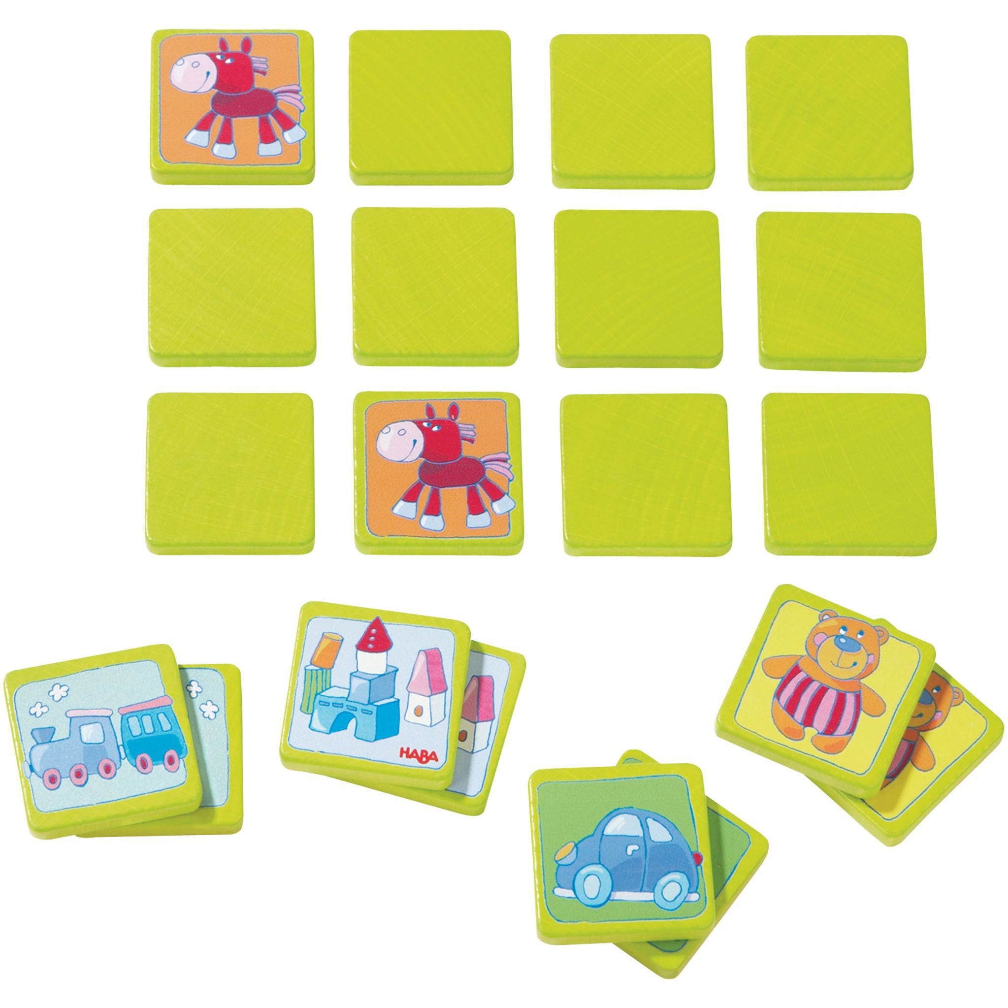 Best HABA Games Memo My Toys - Fun Memory Matching Game for Kids - Perfect for Family Game Night & Preschool Learning Activities