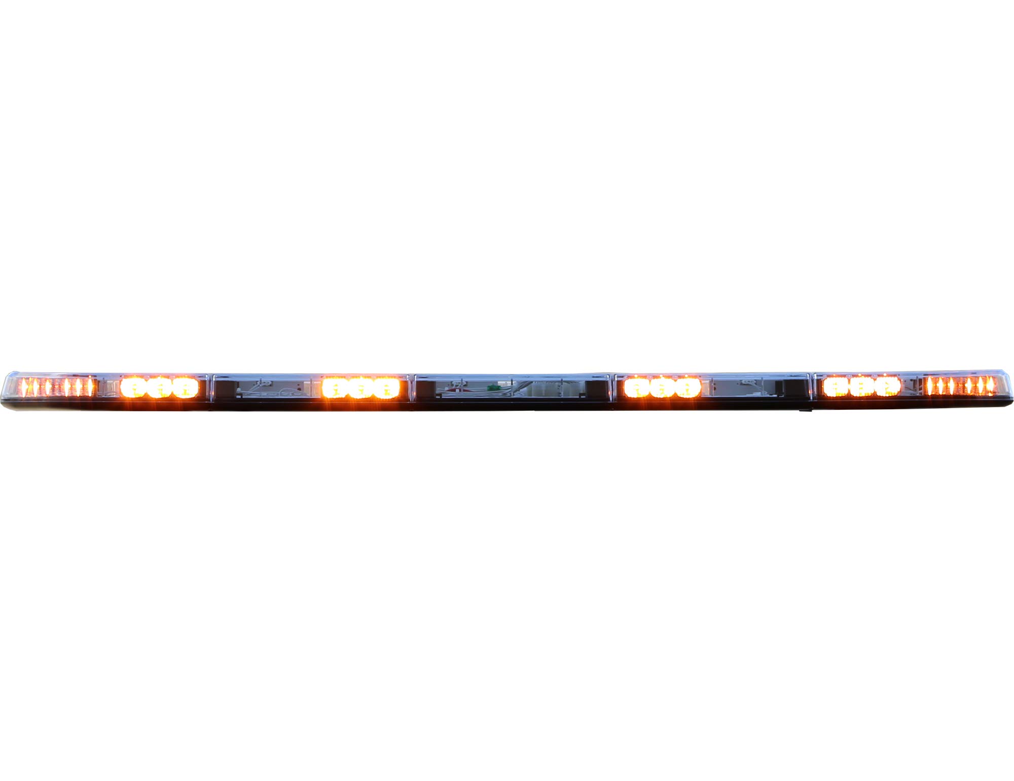60 Inch LED Modular Light Bar with Amber Strobes - Heavy Duty Off-Road & Emergency Vehicle Lighting for Trucks, ATVs, UTVs & Construction Equipment