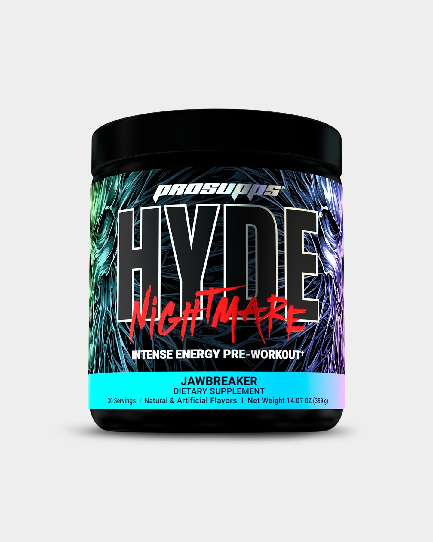 Pro Supps Hyde Nightmare V2 Pre-Workout Supplement - Intense Energy & Focus for Gym & Bodybuilding - Perfect for Nighttime Workouts & Performance Enhancement