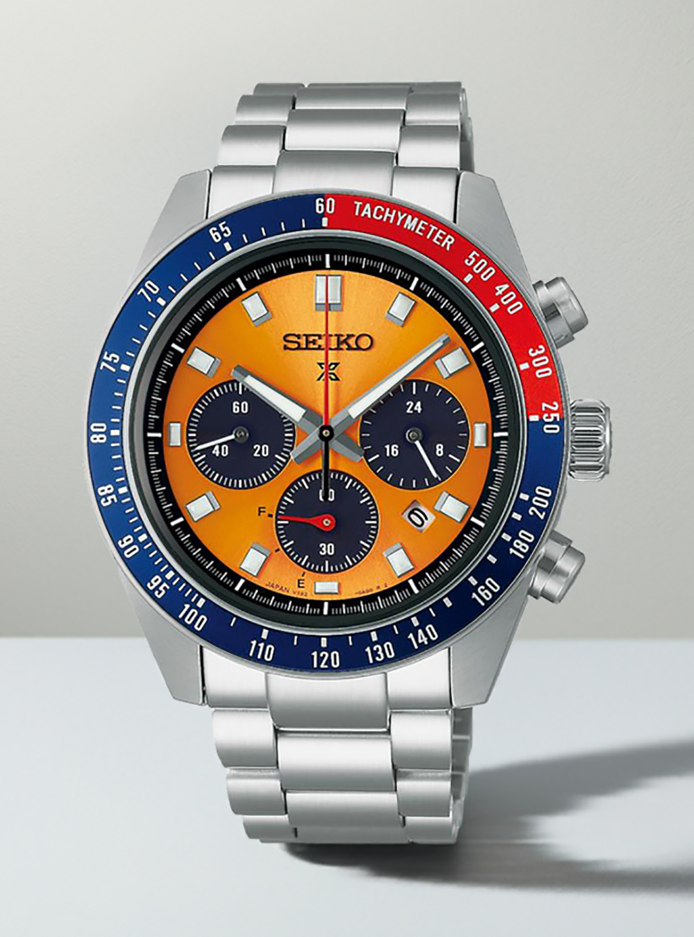 SEIKO Prospex Speedtimer Solar Chronograph Watch SBDL117 / SSC947 - 1969 Reinterpretation, Made in Japan - Perfect for Sports, Racing & Outdoor Adventures