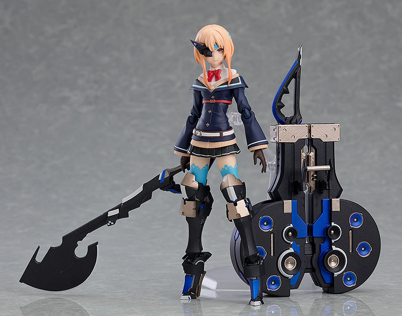 Figma #456 San Heavily Armed High School Girls Action Figure - Anime Collectible Model for Display & Cosplay Scenes