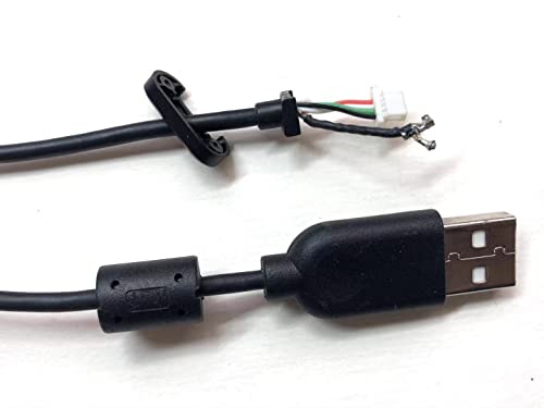 Logitech C510 C525 C615 Webcam USB Replacement Cable - High-Speed Data Transfer & Charging Cord for Webcam Repair - Perfect for Home Office, Video Conferencing & Streaming