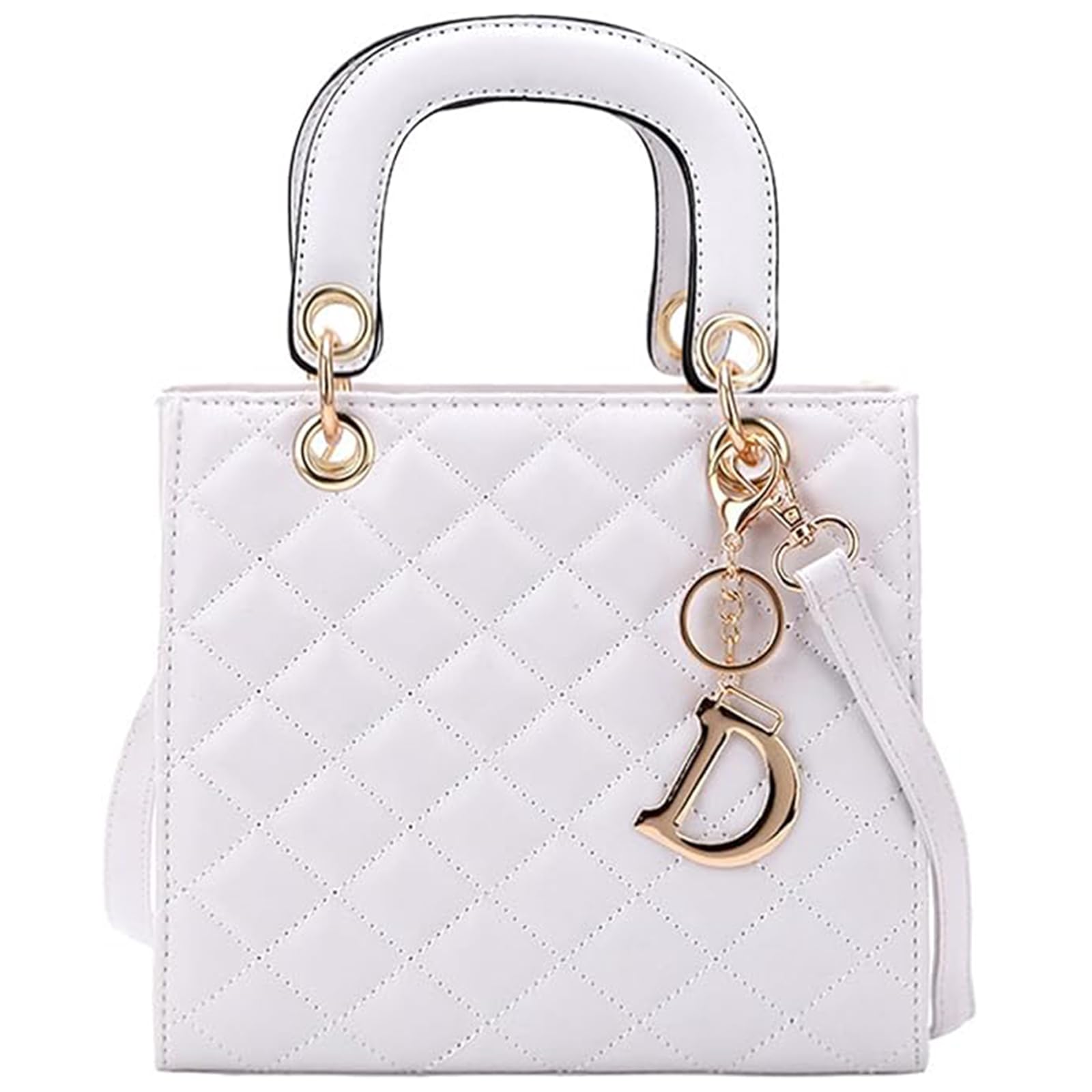 Stylish Faux Leather Crossbody Bag for Women - Trendy Square Shoulder Purse, Fashionable Casual Handbag - Perfect for Work, Travel & Everyday Use