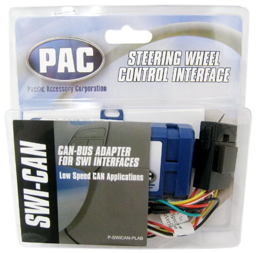 Pac SWI-CAN Steering Wheel Radio Control Interface Module - Compatible with SWI-X, SWI-PS, SWI-JACK & SWI-ECL2 | Easy Car Audio Integration for Seamless Driving Experience