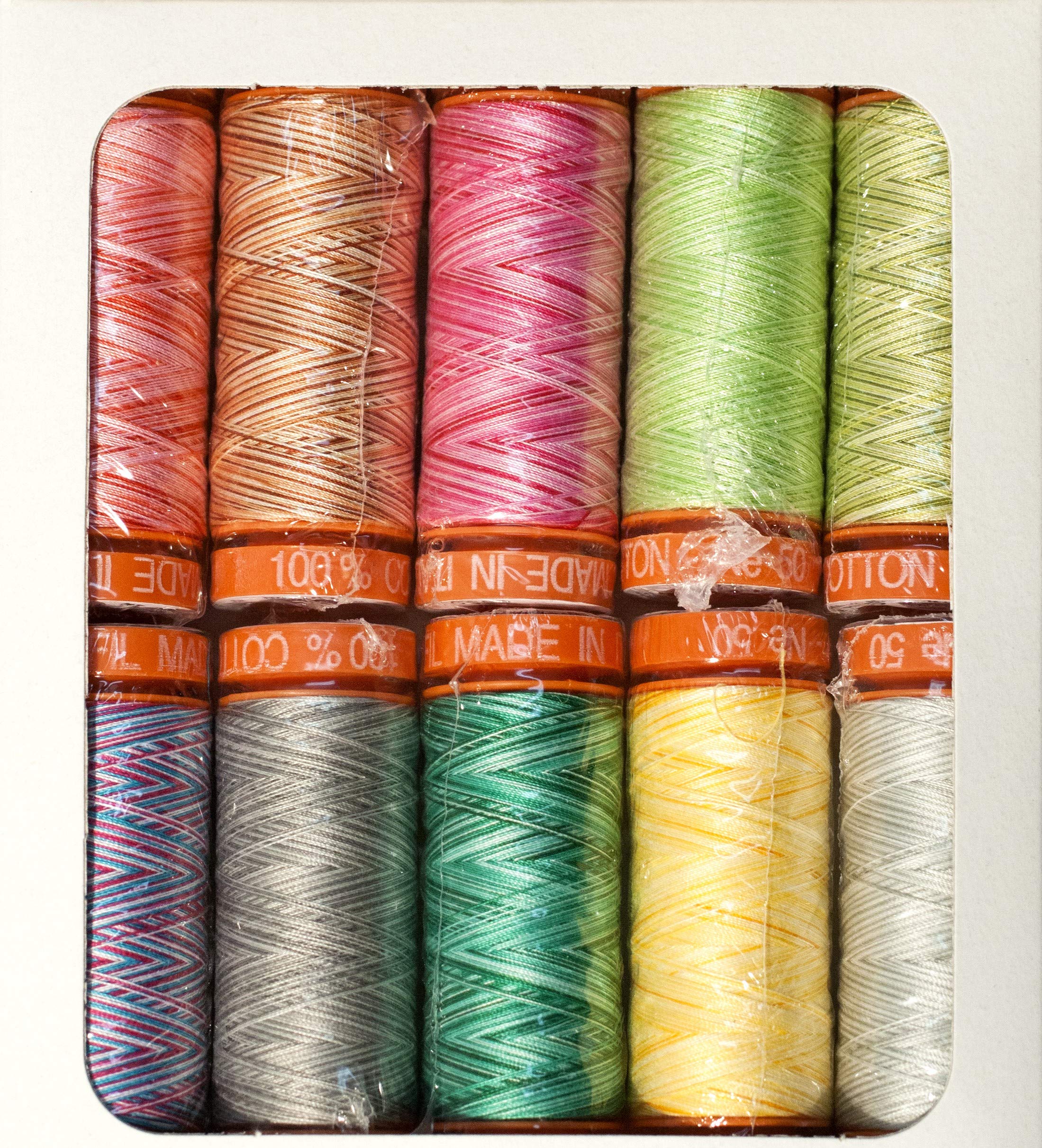 Aurifil Premium Tula Thread Collection - High-Quality Sewing Threads for Quilting, Embroidery & Crafting Projects