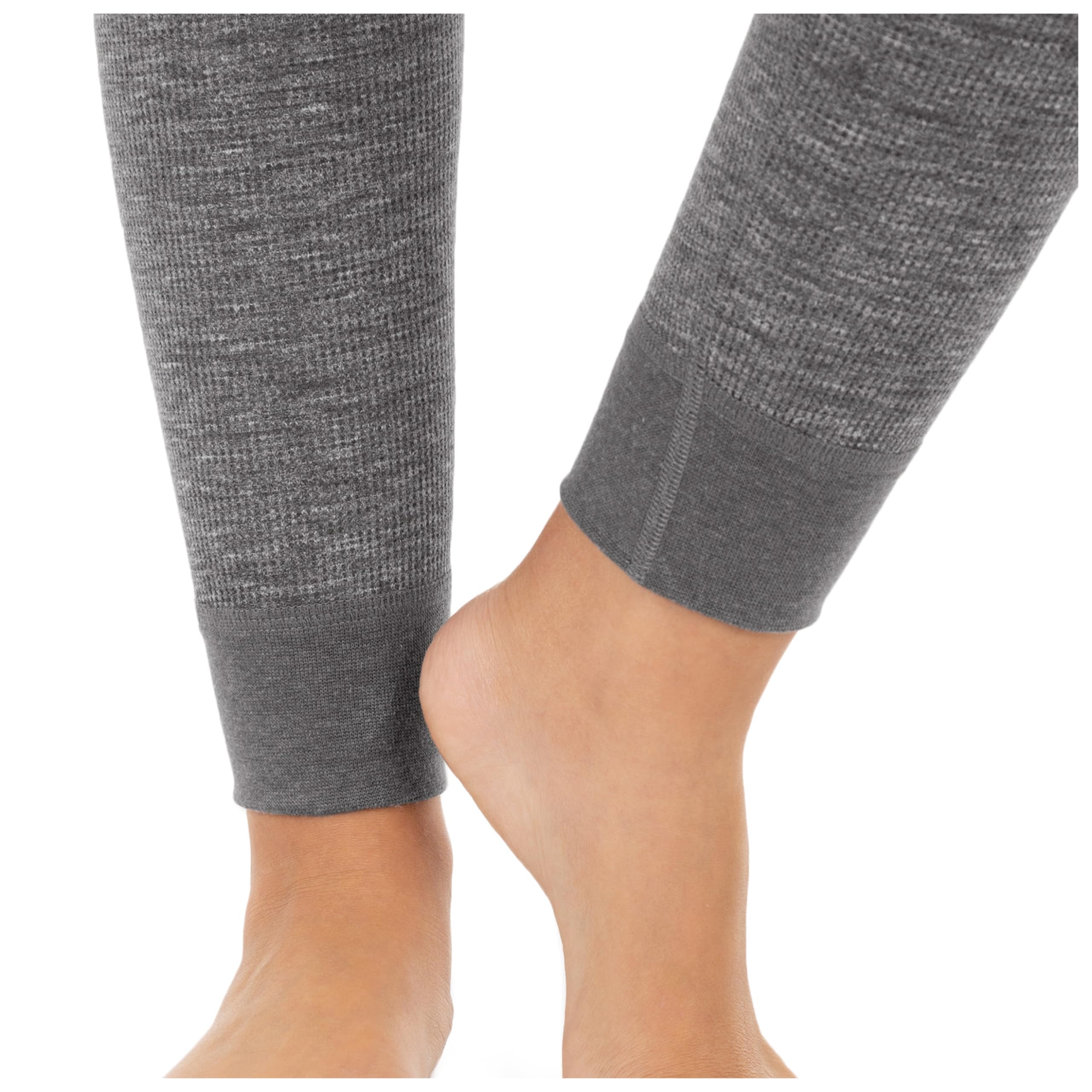 Fruit of the Loom Women's Micro Waffle Thermal Underwear Bottoms - Soft Fleece-Lined Winter Leggings for Cold Weather, Lounge & Sleepwear