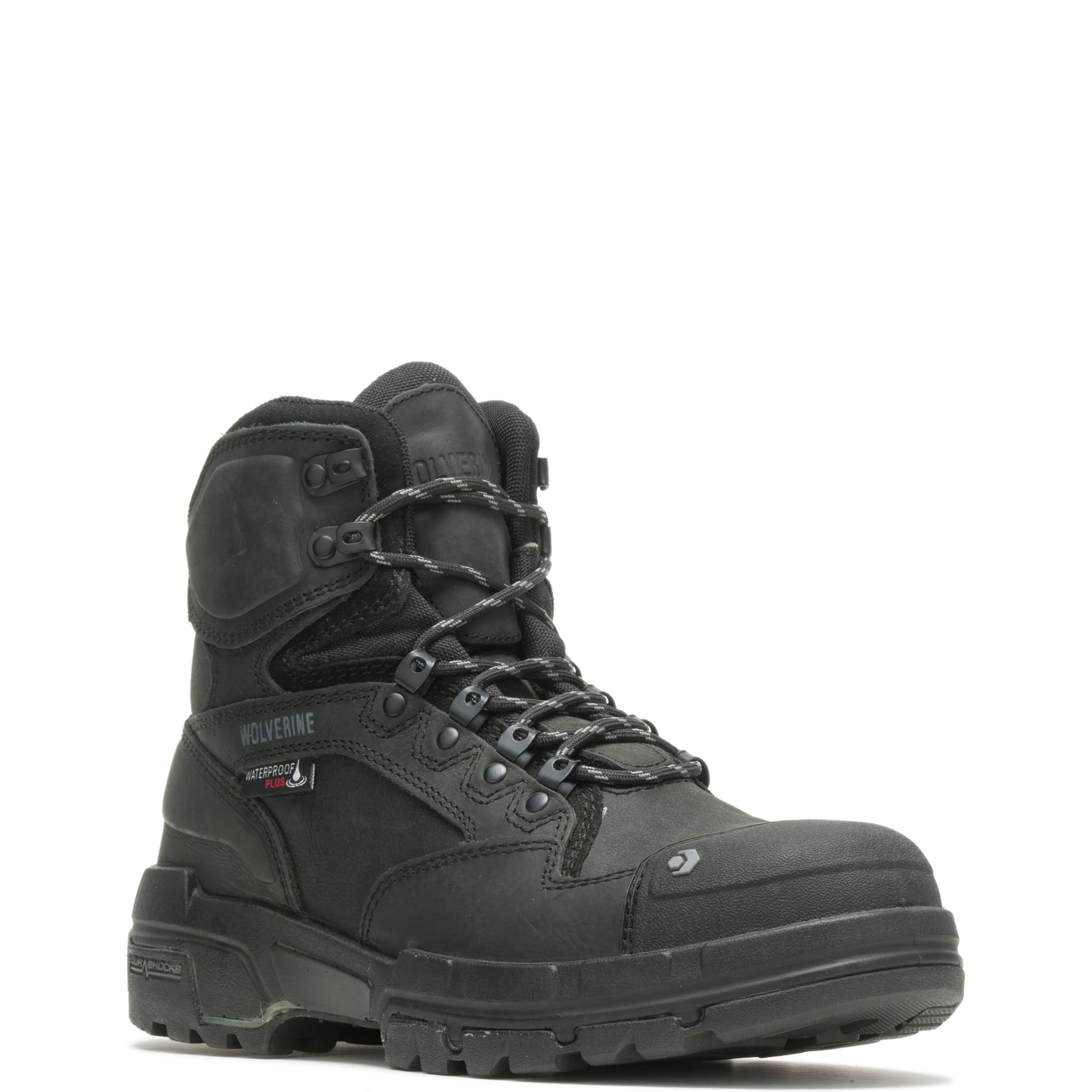 Wolverine Men's Legend 6 Inch Waterproof Steel Toe Work Boots - Durable Safety Shoes for Construction, Warehouse & Outdoor Work