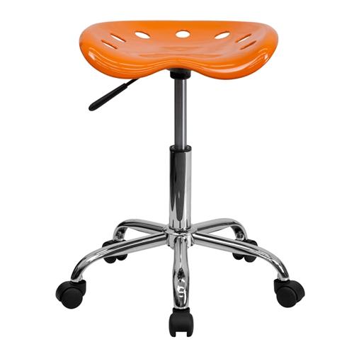 Vibrant Apple Green Tractor Seat & Chrome Stool - Retro Diner Style Bar Stool for Kitchen, Cafe, and Home Decor