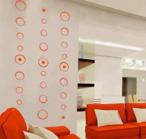 Celendi 3D Wall Stickers for Bedroom - DIY Removable Circle Wall Art Decor for Home & Indoor Spaces | Perfect for Living Room, Nursery, and Office Decoration