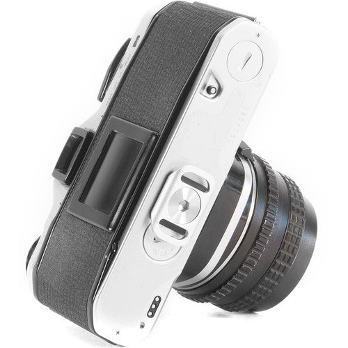 Peak Design Slide Lite Camera Strap (Ash Gray) - Comfortable Adjustable Neck Strap for DSLR & Mirrorless Cameras - Perfect for Travel, Hiking & Photography Enthusiasts
