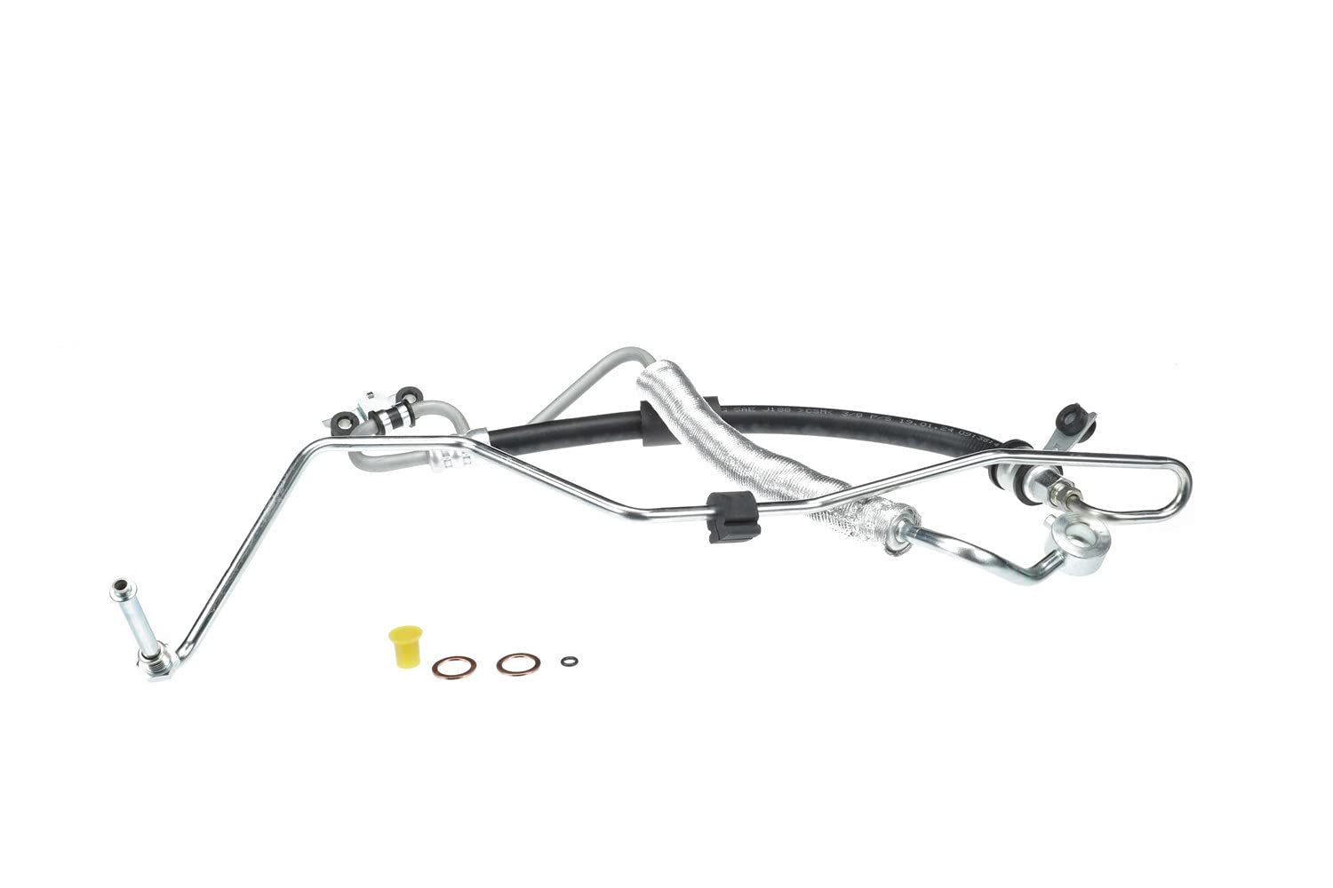 Sunsong 3404185 Power Steering Pressure Line Hose Assembly - High-Quality Replacement for Smooth Steering Performance | Perfect for Chevy, GMC, Ford & Dodge Trucks & SUVs