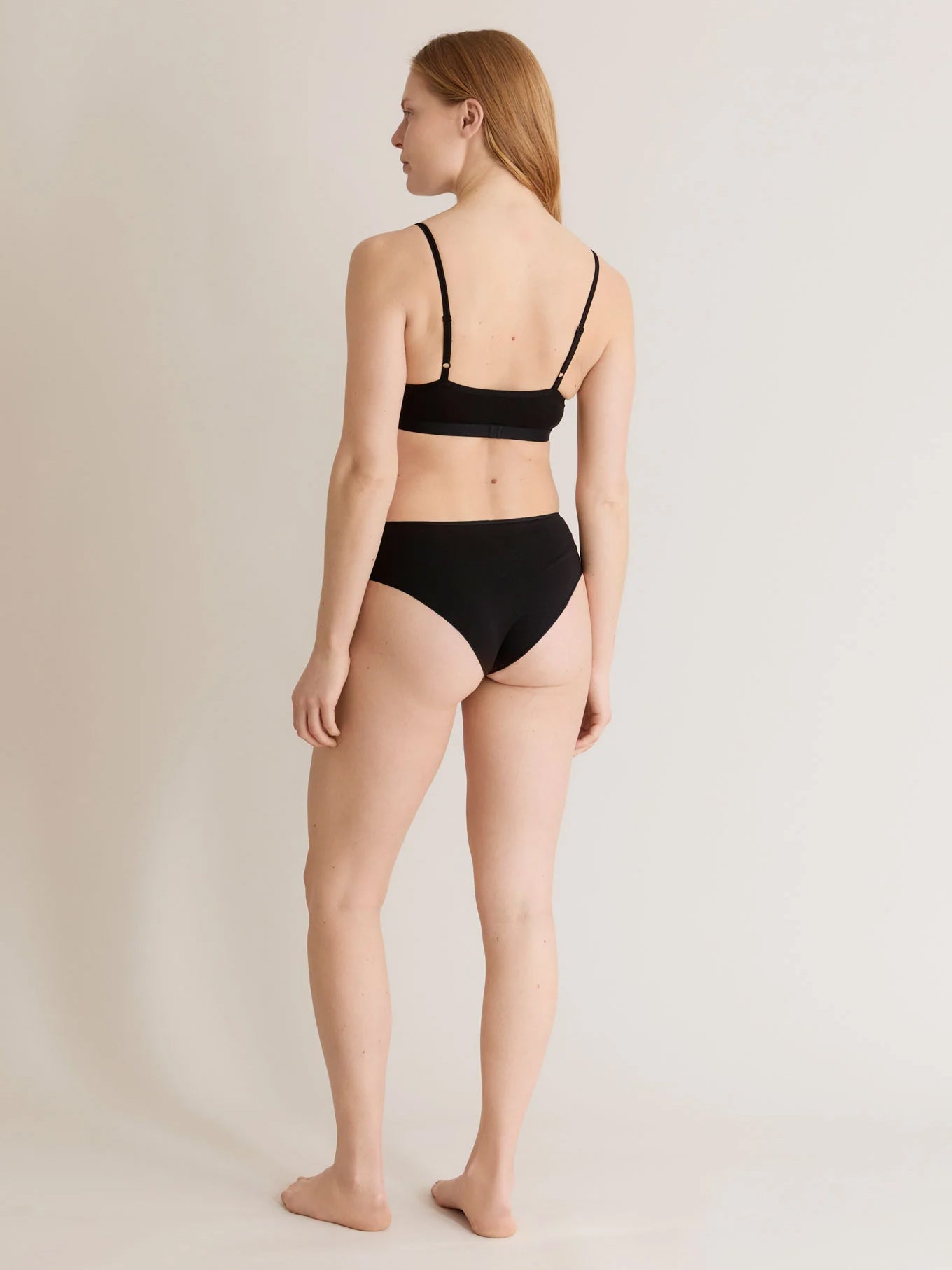 Komodo Odette Organic Cotton Briefs for Women - Soft & Breathable Black Underwear - Perfect for Everyday Wear & Comfort