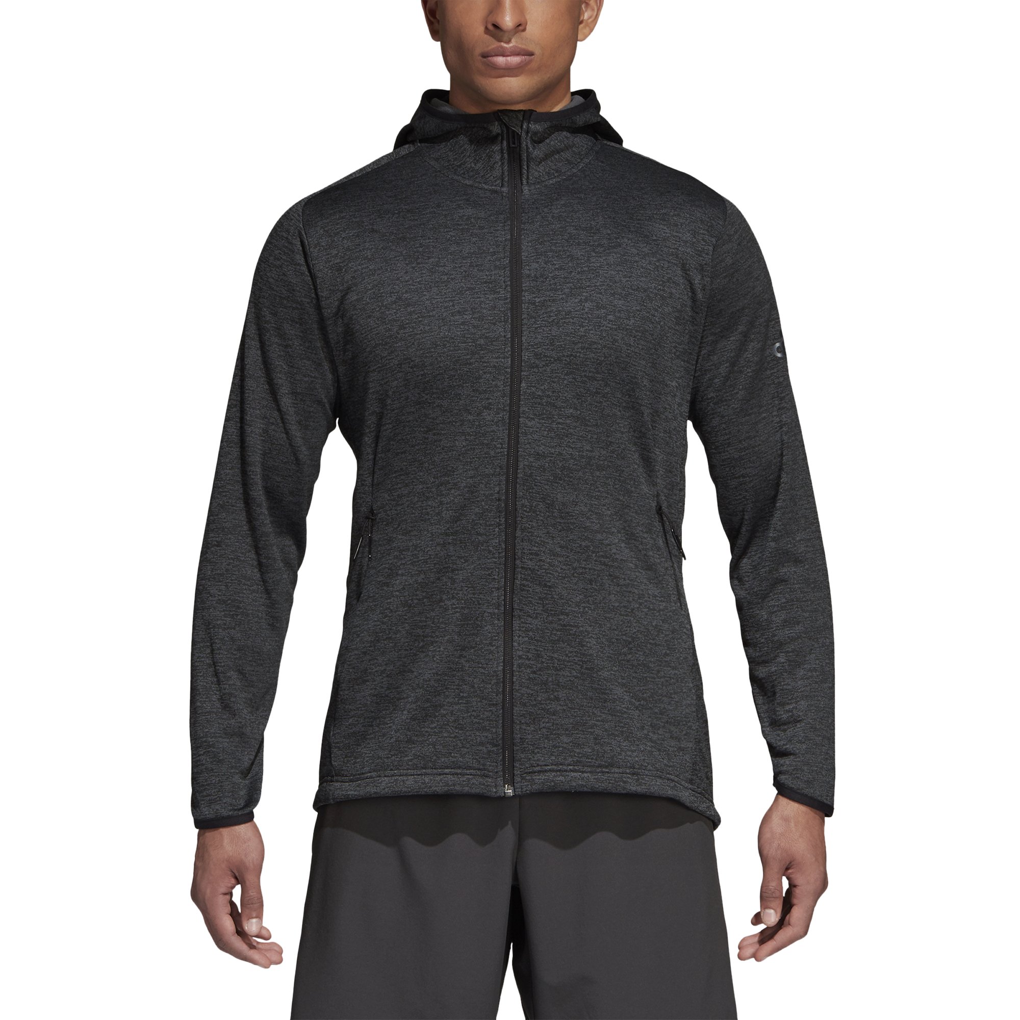 Adidas Men's Climawarm Fleece Hoodie - Winter Workout & Training Jacket for Cold Weather - Gym, Running, Outdoor Sports