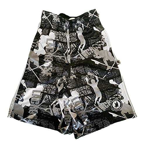 Flow Society Boys Lacrosse Shorts - Breathable LAX Shorts for Youth & Kids | Athletic Training & Game Shorts for Boys | Perfect for Practice, Games & Outdoor Sports