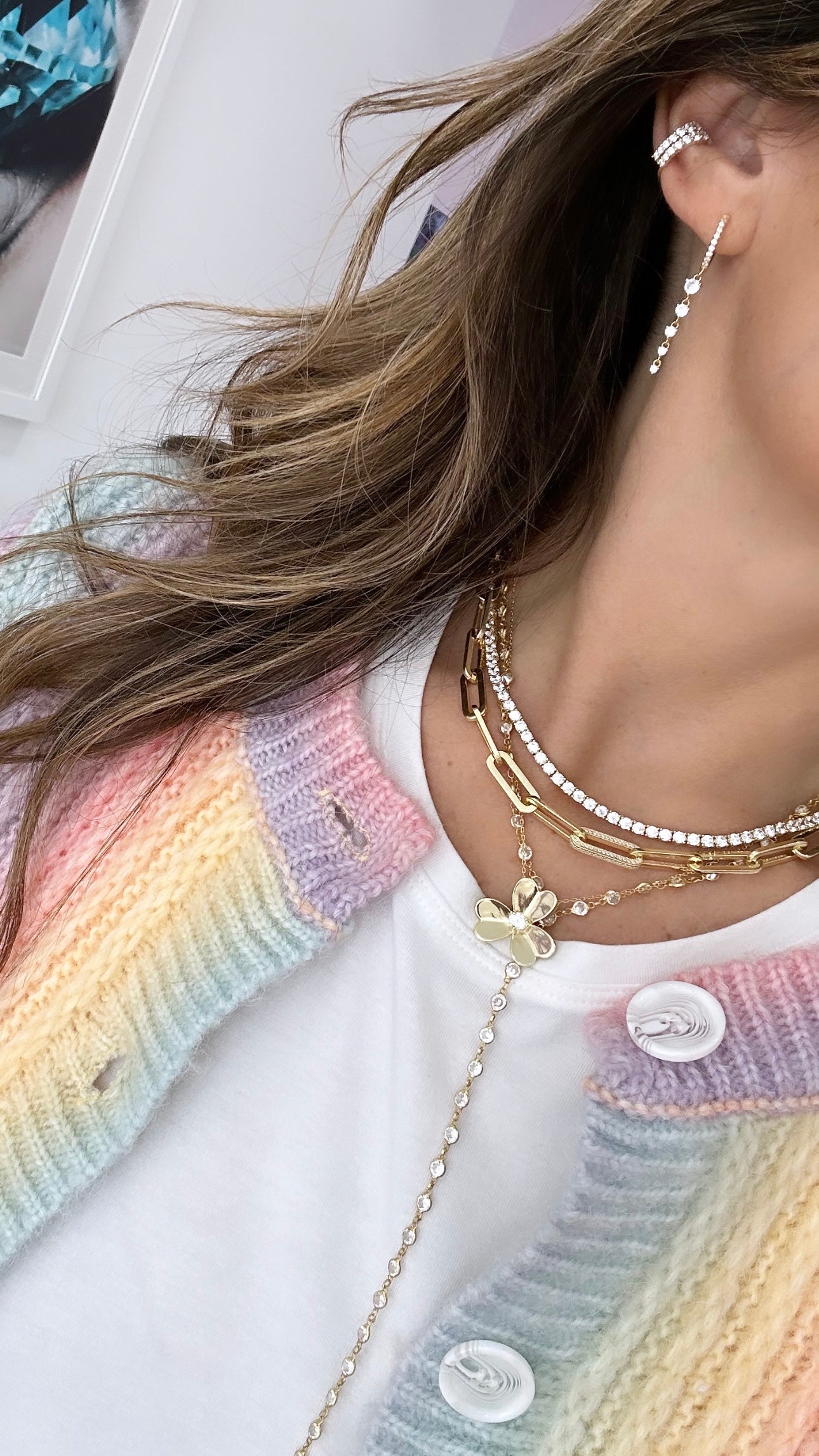 Chunky Link Chain Necklace for Women - Trendy Gold & Silver Statement Jewelry - Perfect for Casual Wear, Parties & Gifts