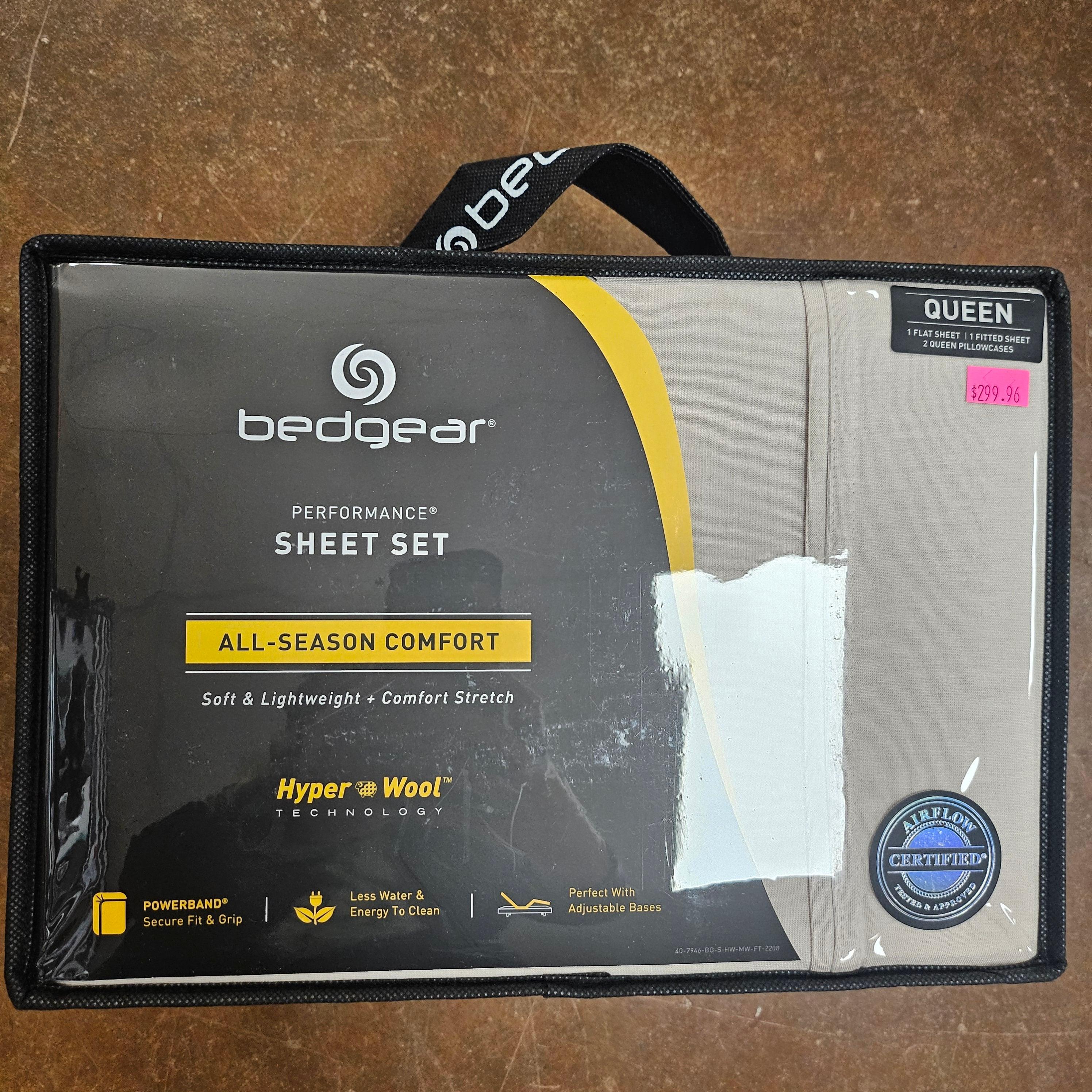 Premium Hyper Wool Sheet Set - Queen Size, Medium Beige - Ultra Soft & Breathable Bed Sheets for All Seasons - Perfect for Cozy Winter Nights & Cool Summer Sleep