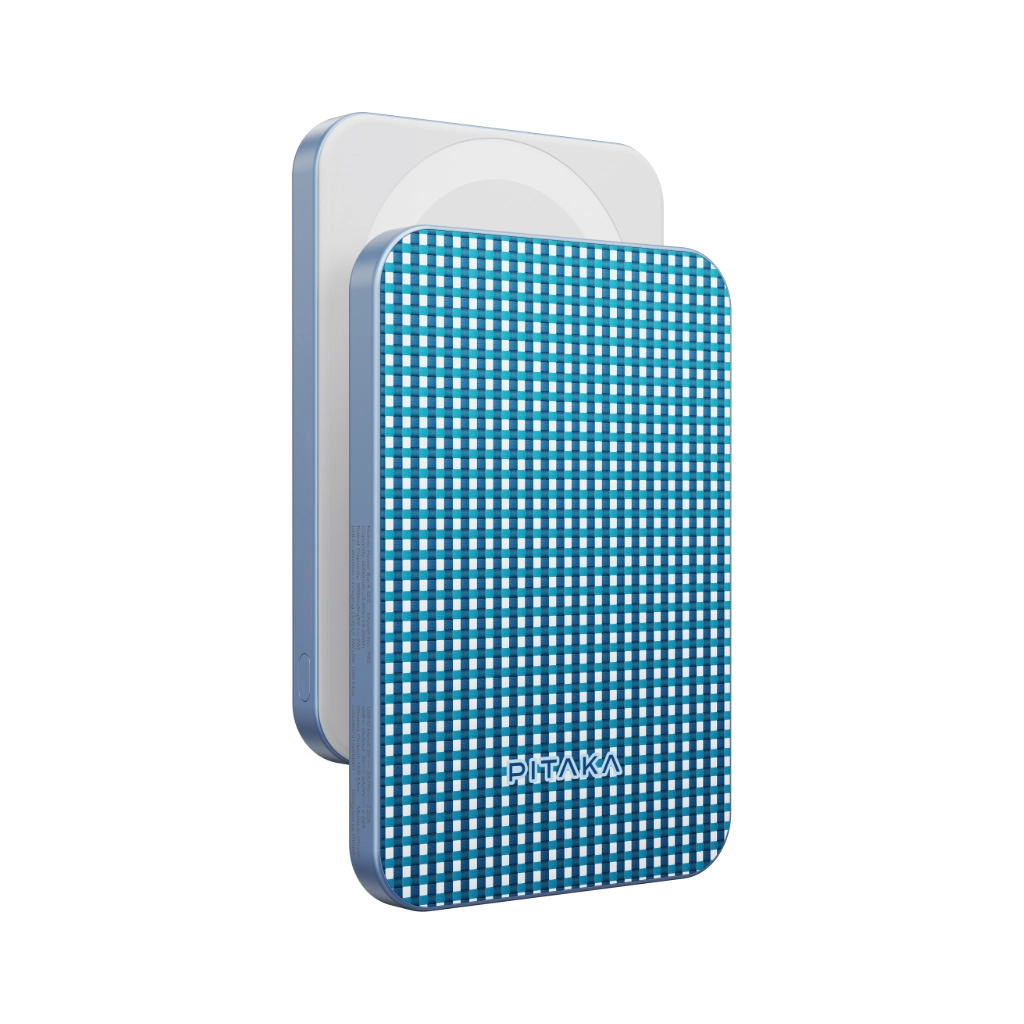 Ultra-Thin Aramid Fiber Magnetic Power Bank 10000mAh - Portable Charger for iPhone 15/14/13, Samsung Galaxy, AirPods - Perfect for Travel, Outdoor Adventures & Daily Commute