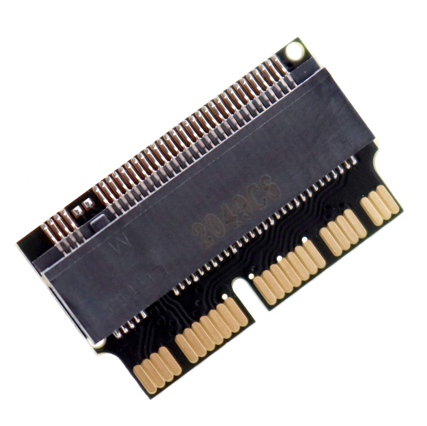M.2 NVMe SSD to MacBook Adapter Card - Compatible with MacBook Air A1465/A1466 (2013-2017) & MacBook Pro A1398/A1502 (2013-2016) | Upgrade Storage for Faster Performance | Perfect for Gaming, Video Editing & Professional Work