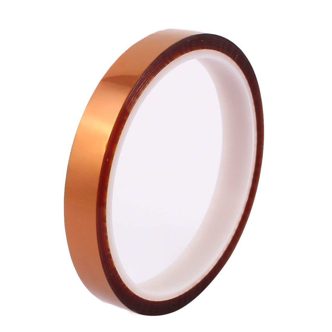 High Temperature Heat Resistant Polyimide Tape - 12mm Width x 30M Length for Electronics, PCB Repair, Wire Insulation & Industrial Applications