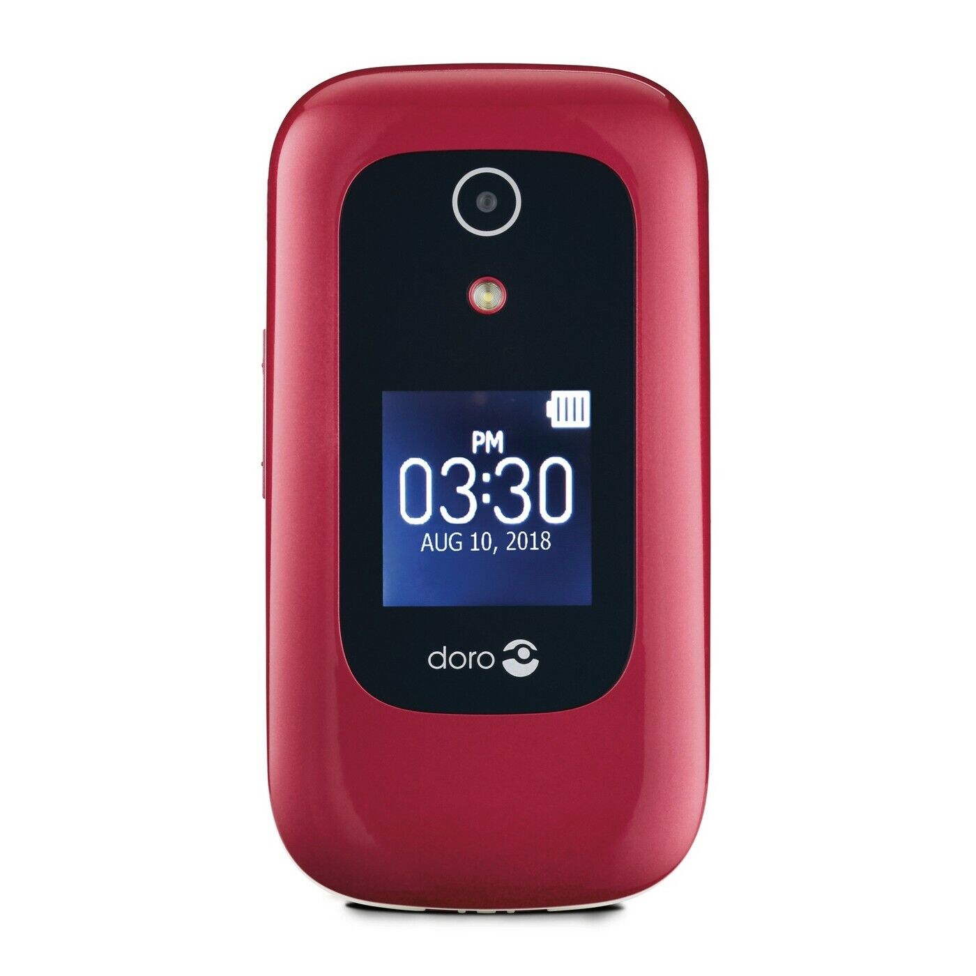Doro 7050 Unlocked GSM Phone - 512MB Memory, Black & White Options - Perfect for Seniors & Easy Communication