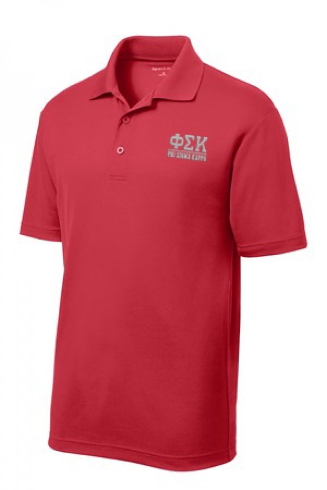 Phi Sigma Kappa Greek Letter Polo Shirt - Comfortable Cotton Fraternity Apparel for College Events & Social Gatherings