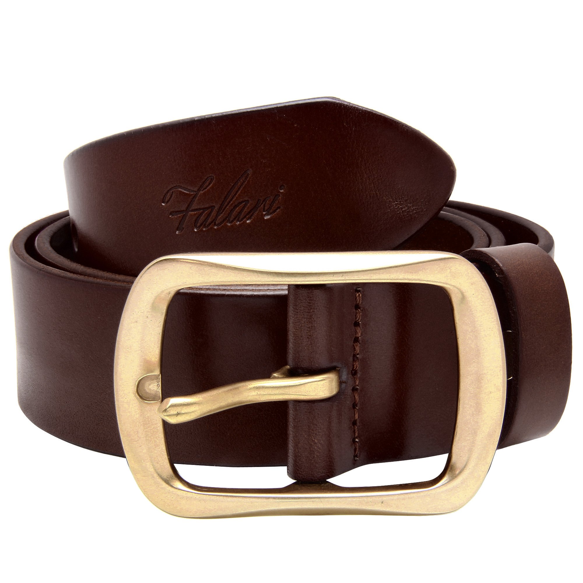 Genuine Leather Belt for Men - Casual & Stylish Jean Belt - Perfect for Everyday Wear, Office & Outdoor Activities