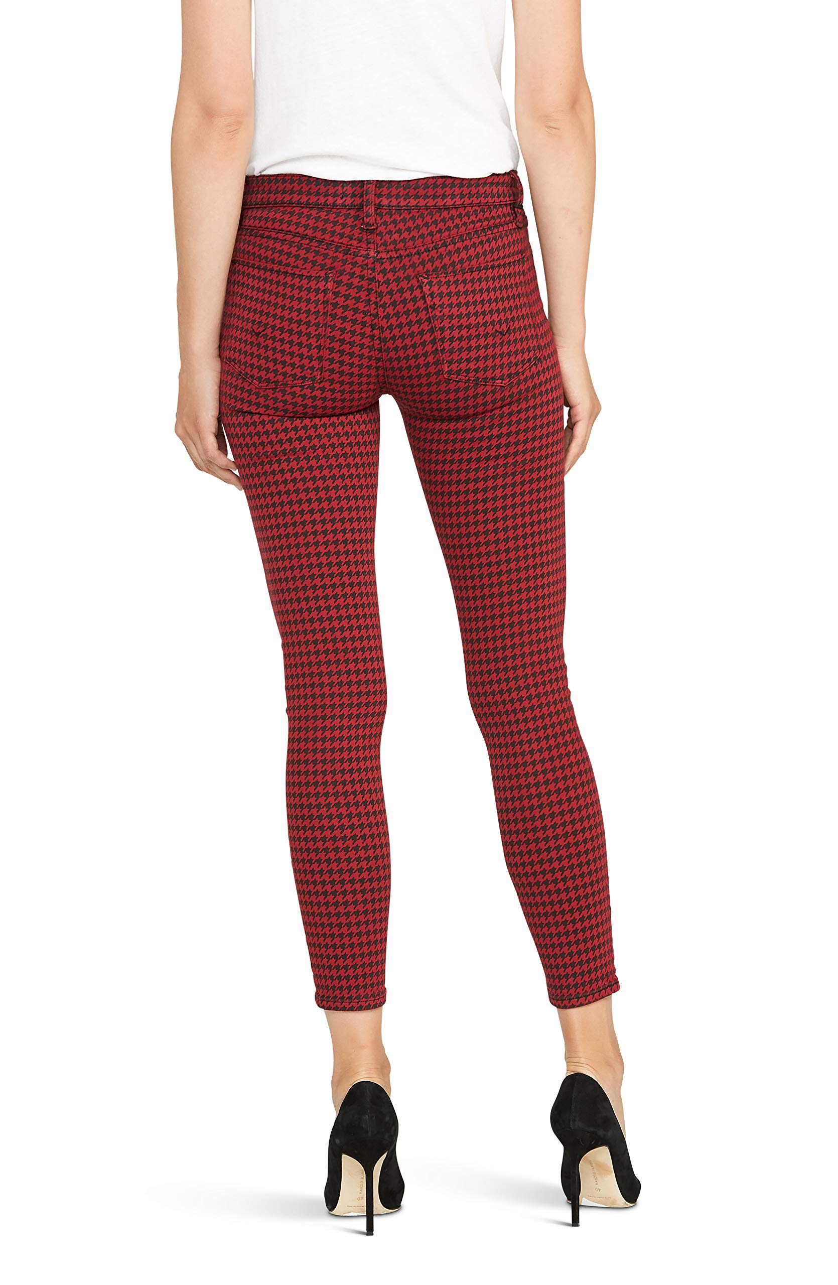 HUDSON Women's Barbara High Rise Super Skinny Ankle Jeans - Stretch Denim Pants for Women, Slim Fit Skinny Jeans with Ankle Length - Perfect for Casual Wear, Office & Night Out