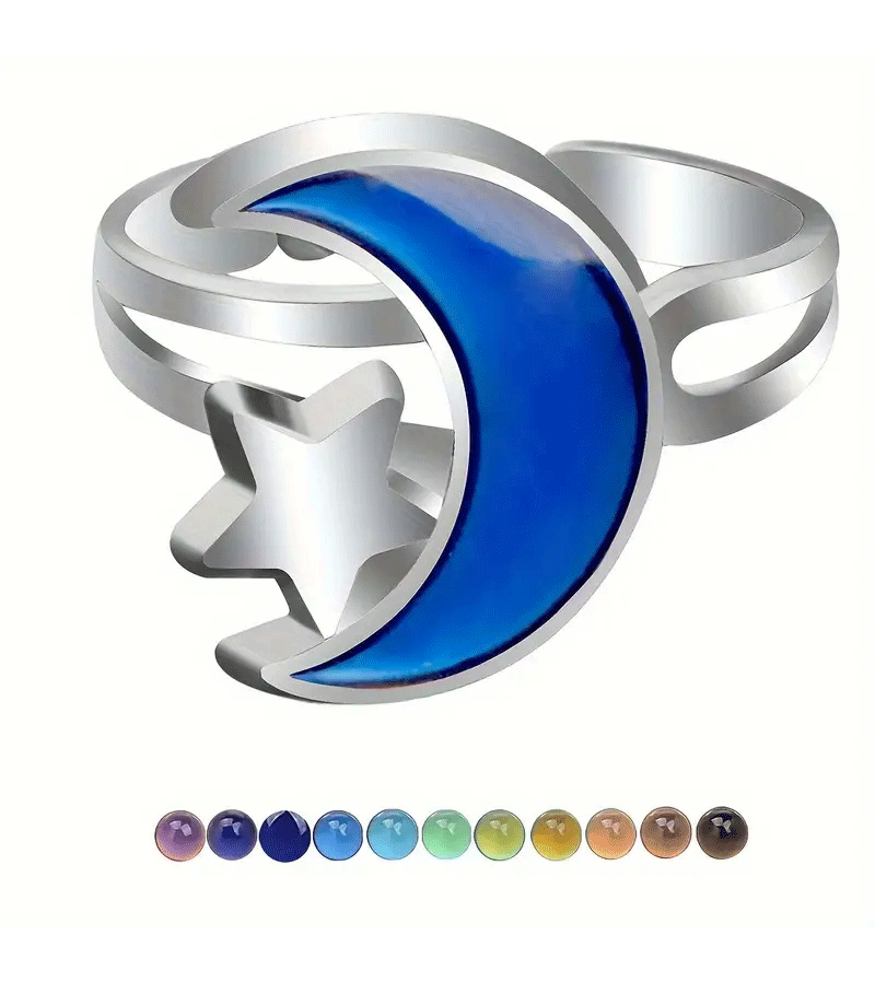 Emotional Color Changing Mood Ring | Fun & Stylish Jewelry for Teens & Adults | Perfect for Parties, Gifts & Self-Expression