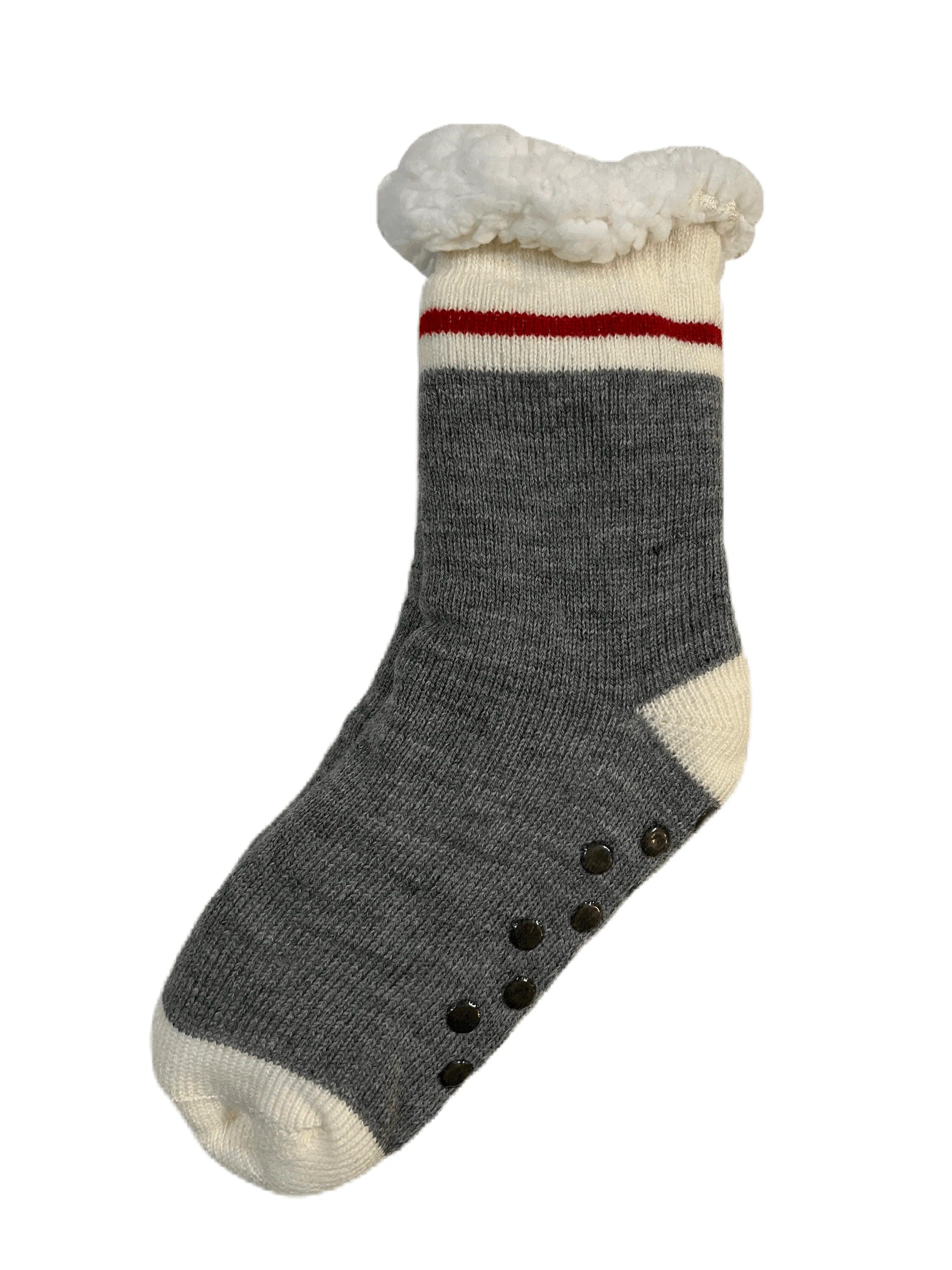 Cozy Girls' Slipper Socks for Kids Ages 7-9 - Soft Warm House Shoes for Indoor Play, Lounge & Winter Comfort