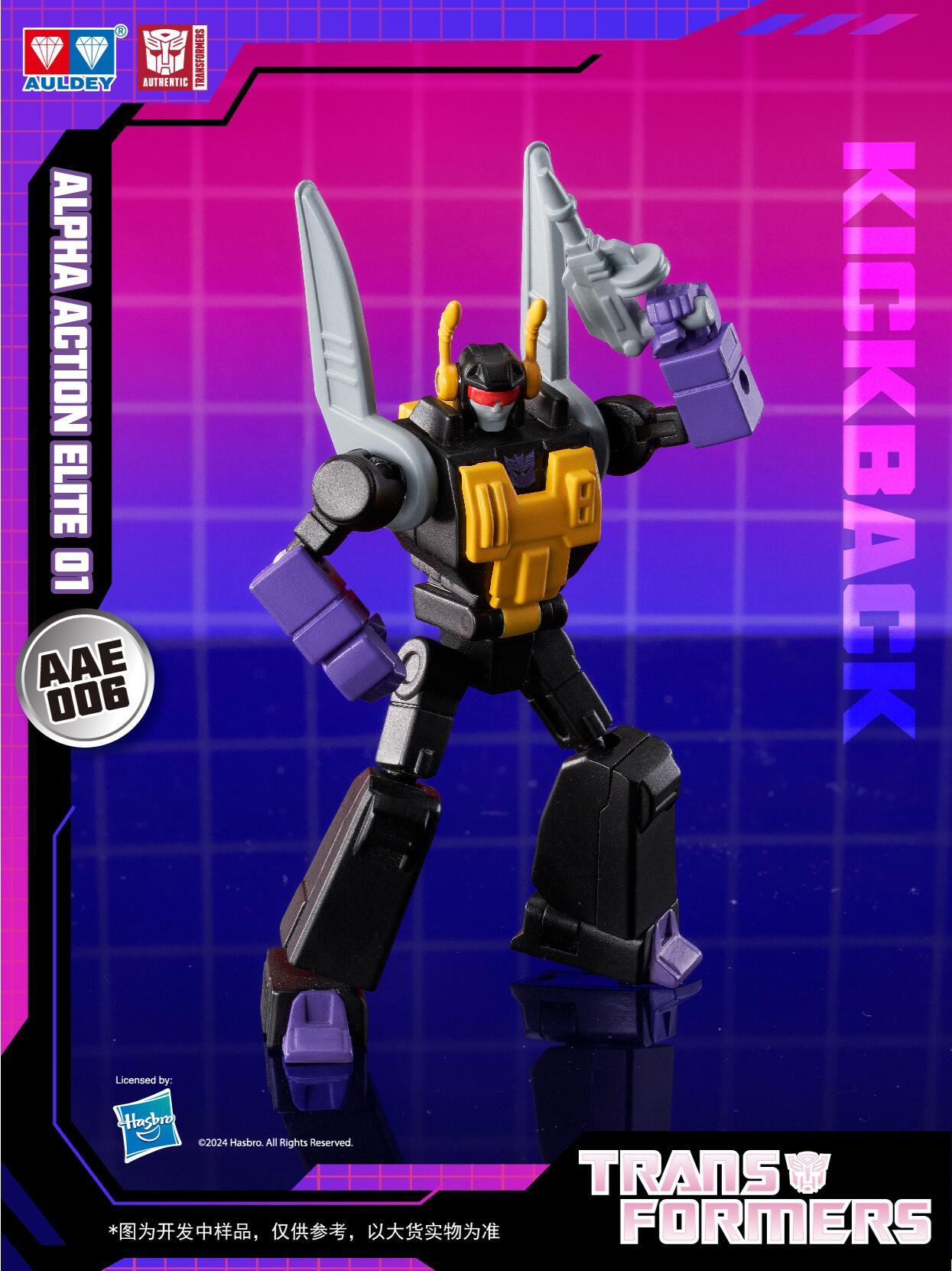 Auldey Transformers Alpha Action Elite Wave 1 - 6-Piece Collectible Action Figure Set for Kids & Adults | Perfect for Display, Gifts & Role-Play Scenes