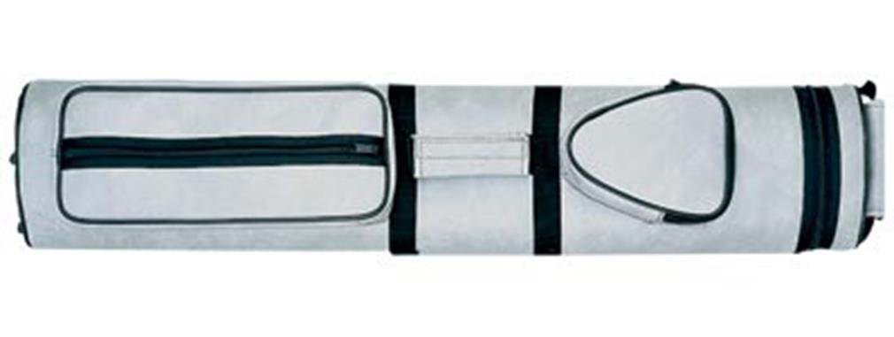 Premium Action Vinyl Pool Cue Case - Holds 3 Butts & 5 Shafts | Durable Billiard Accessory for Players & Collectors | Perfect for Tournaments, Home Use & Travel