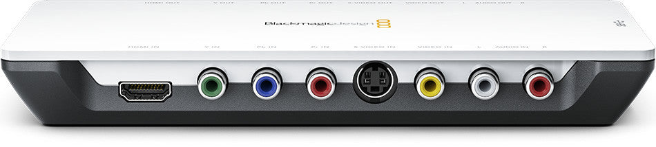 Black Magic Intensity Shuttle Thunderbolt Video Capture Device - 4K HDMI & Analog Converter for Mac & PC - Perfect for Live Streaming, Video Editing & Gaming
