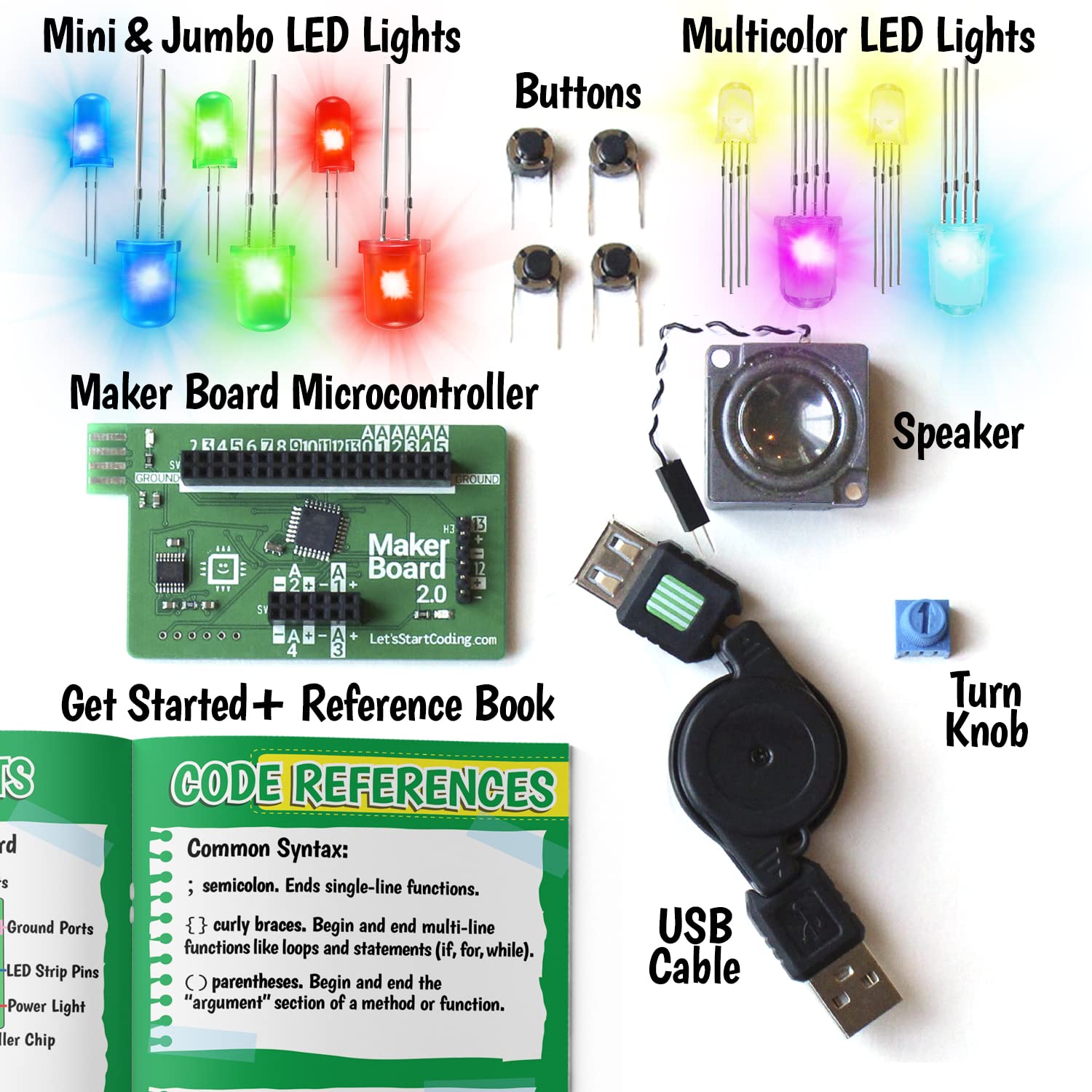 STEM Coding Kit for Kids Ages 8-12 | Learn Real C++ Programming & Electronics with 60+ Projects | Perfect Gift for Boys & Girls | Fun Educational Toy for Home & School STEM Learning Activities