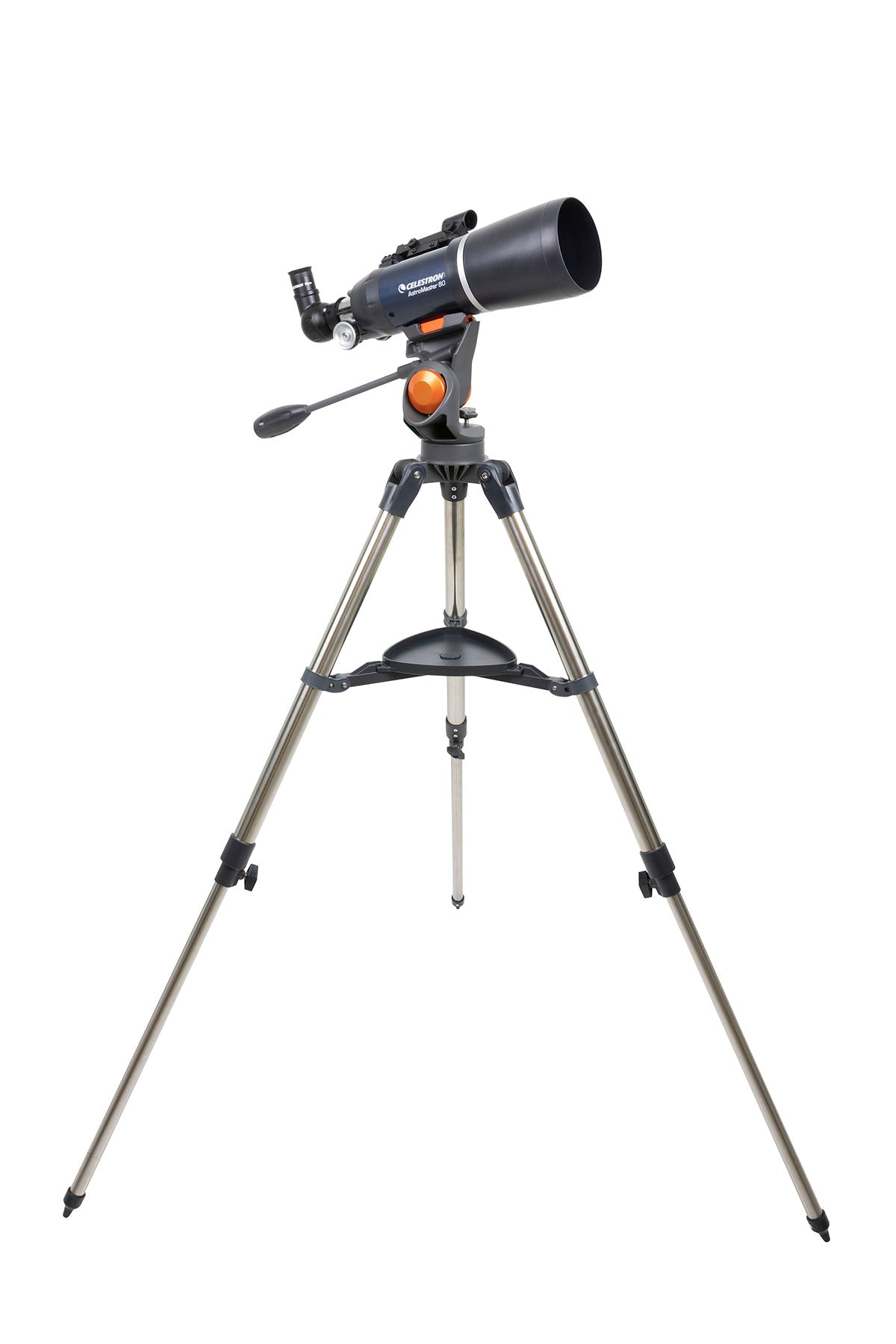 AstroMaster 80AZS Telescope - 80mm Refractor Telescope for Beginners & Adults with Smartphone Adapter - Perfect for Stargazing, Moon Observation & Astrophotography