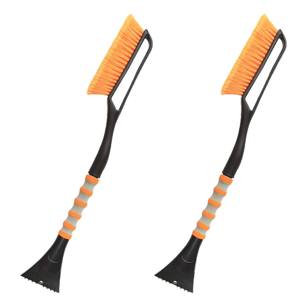 BESPORTBLE 2pcs Car Snow Shovel & Ice Scraper - Winter Vehicle Snow Removal Tool for Windshield Cleaning