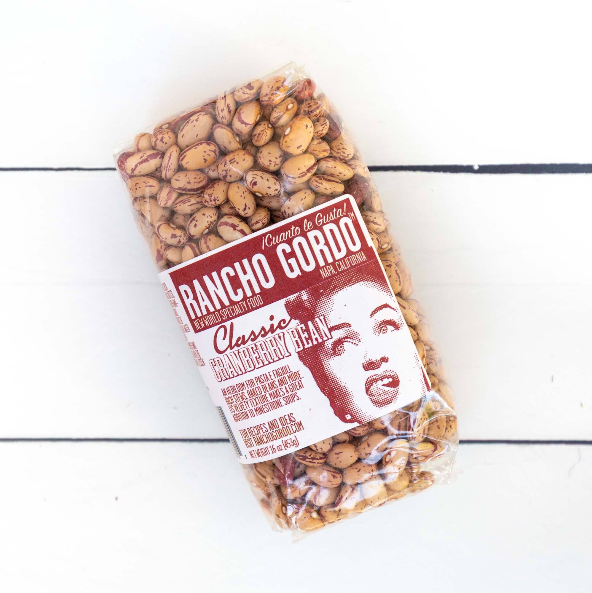Organic Cranberry Beans - Non-GMO, Gluten-Free, High Protein & Fiber - Perfect for Soups, Salads & Healthy Recipes