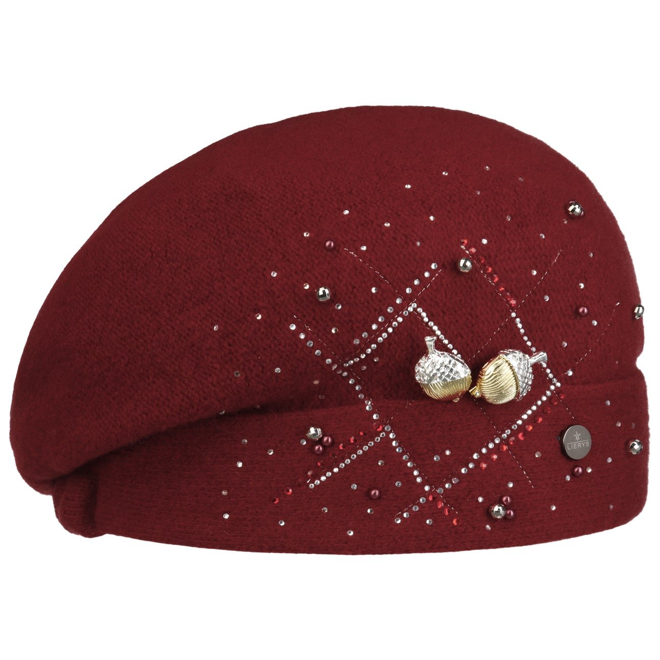 Lierys Naleva Wool Beret - Soft & Warm Winter Hat for Women - Perfect for Outdoor Activities, Travel, and Fashion Accessories