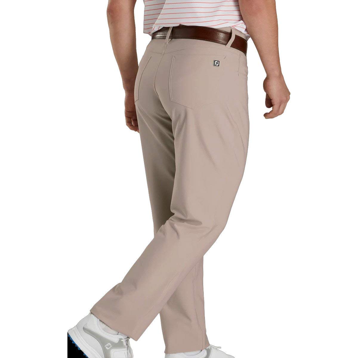 FootJoy Men's Slim Fit Golf Pants - Lightweight, Moisture-Wicking & Stretchable for Comfortable Swing - Perfect for Golf Course, Practice & Casual Wear