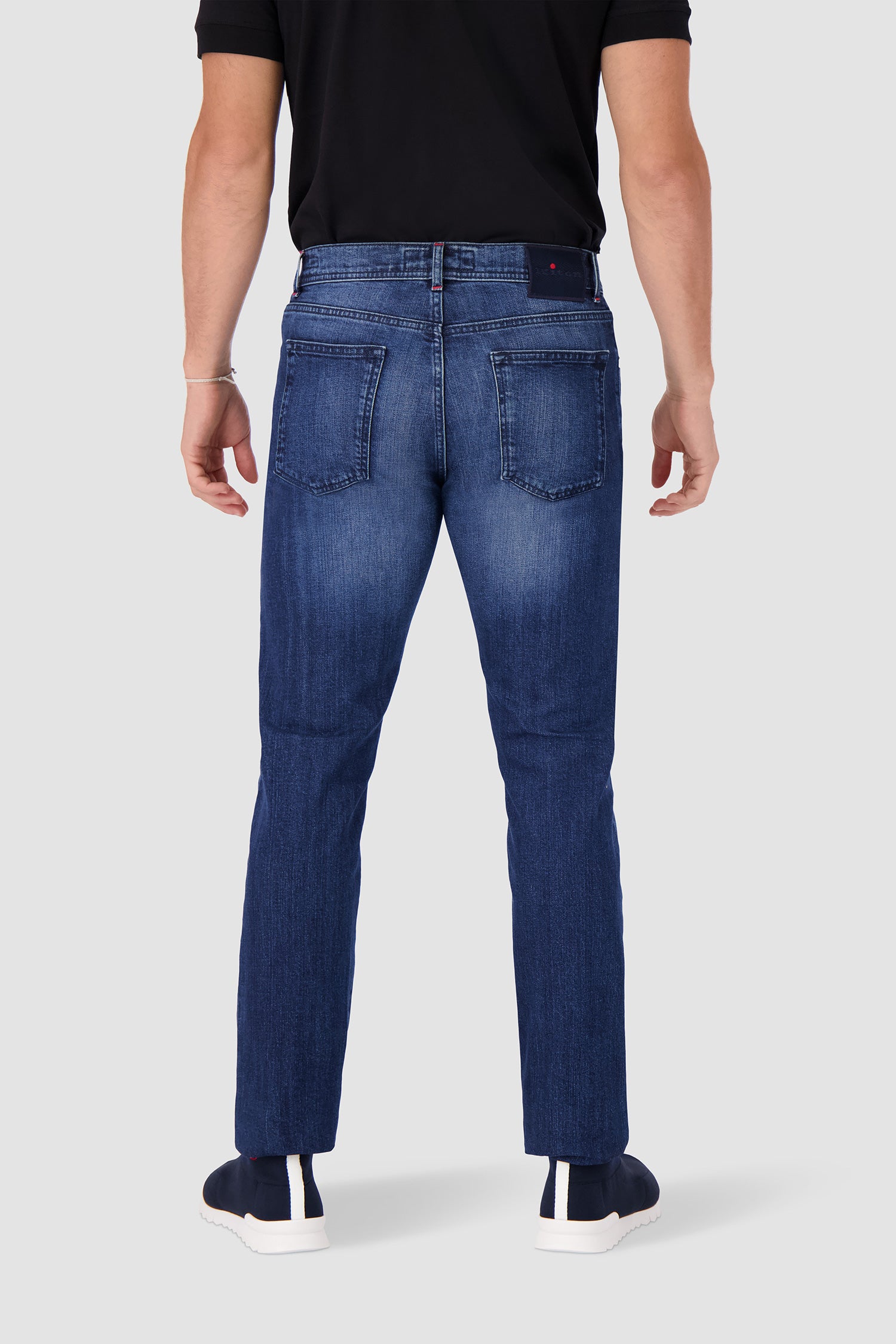 Premium Kiton Blue Jeans for Men - High-Quality Denim Pants with Comfort Fit - Perfect for Casual Wear, Work & Outdoor Activities