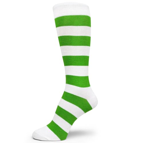 White/Bright Green
