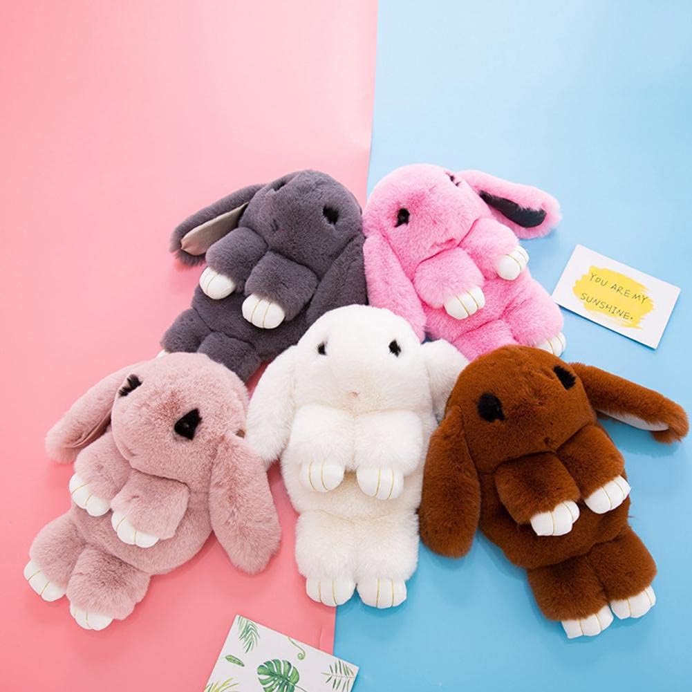 Cute Plush Rabbit Sling Bag for Women & Girls - Soft Fluffy Bunny Shoulder Bag Crossbody Purse - Multicolor Fashion Accessory for Casual Outings, Travel, and Everyday Use