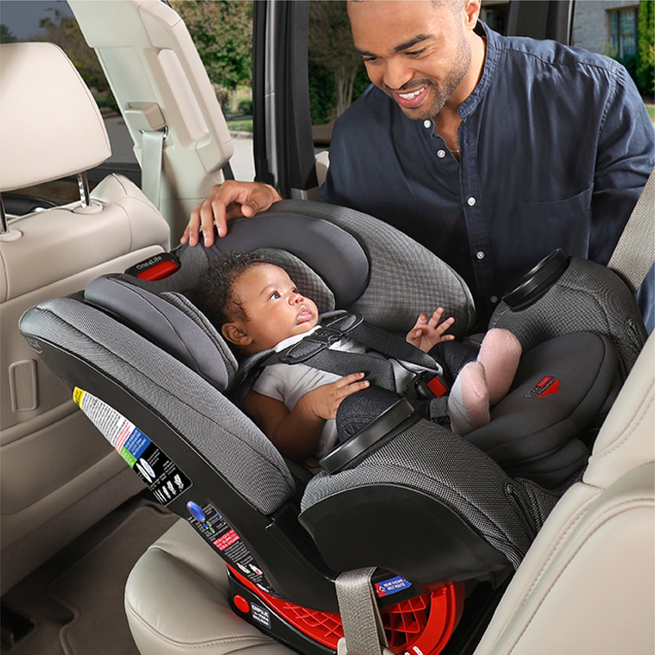 Britax One4Life ClickTight Convertible Car Seat - All-in-One Safety for Infants to Big Kids (5-120 lbs) | Easy Installation & Comfort for Long Rides, Travel & Everyday Use