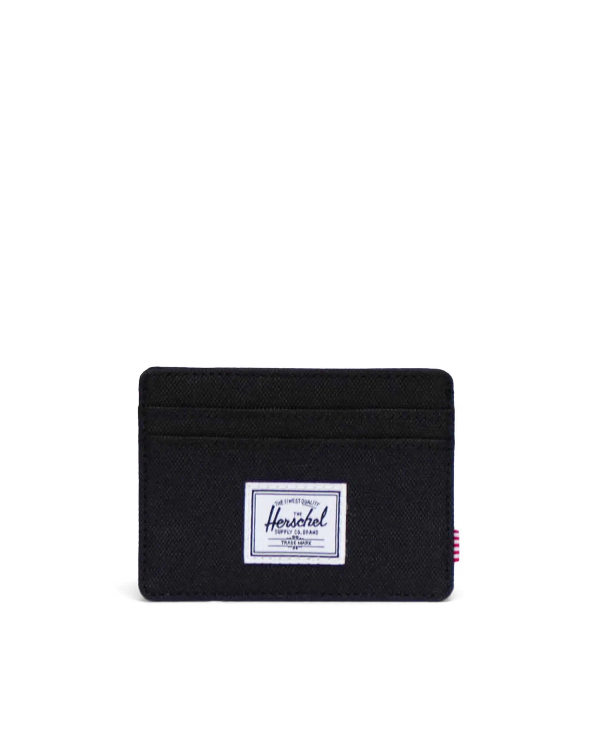 Herschel Charlie RFID Blocking Cardholder Wallet - Slim Minimalist Wallet for Men & Women - Perfect for Travel, Everyday Use & Gift Giving - Black