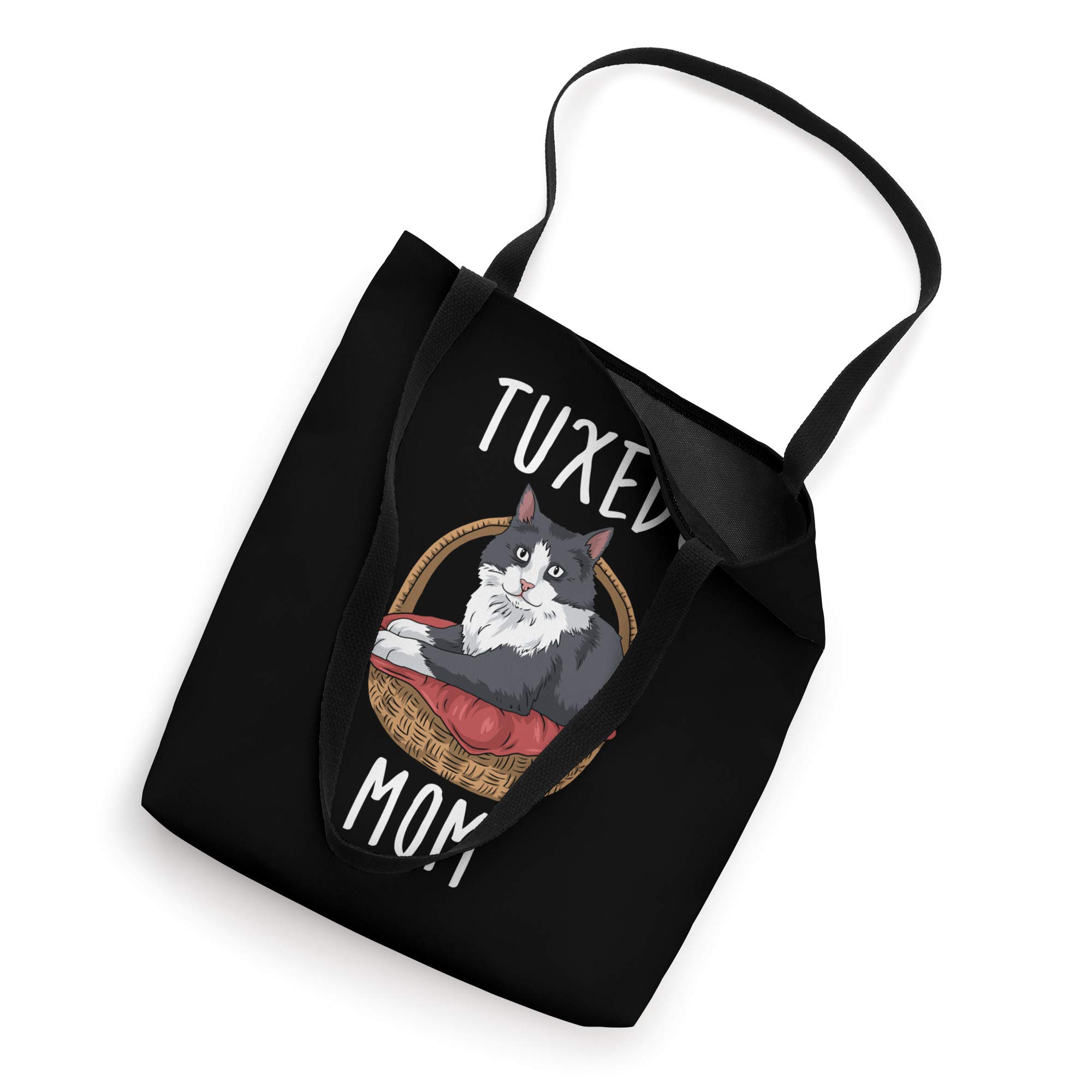 Stylish Tuxedo Cat Tote Bag for Women & Girls - Perfect Gift for Cat Lovers - Great for Shopping, Work & Travel