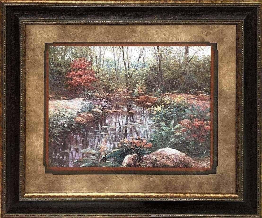Ardsley Woods Picture 26349 - Premium Framed Wall Art for Home & Office Decor - Perfect for Living Room, Bedroom, or Office Wall Decor