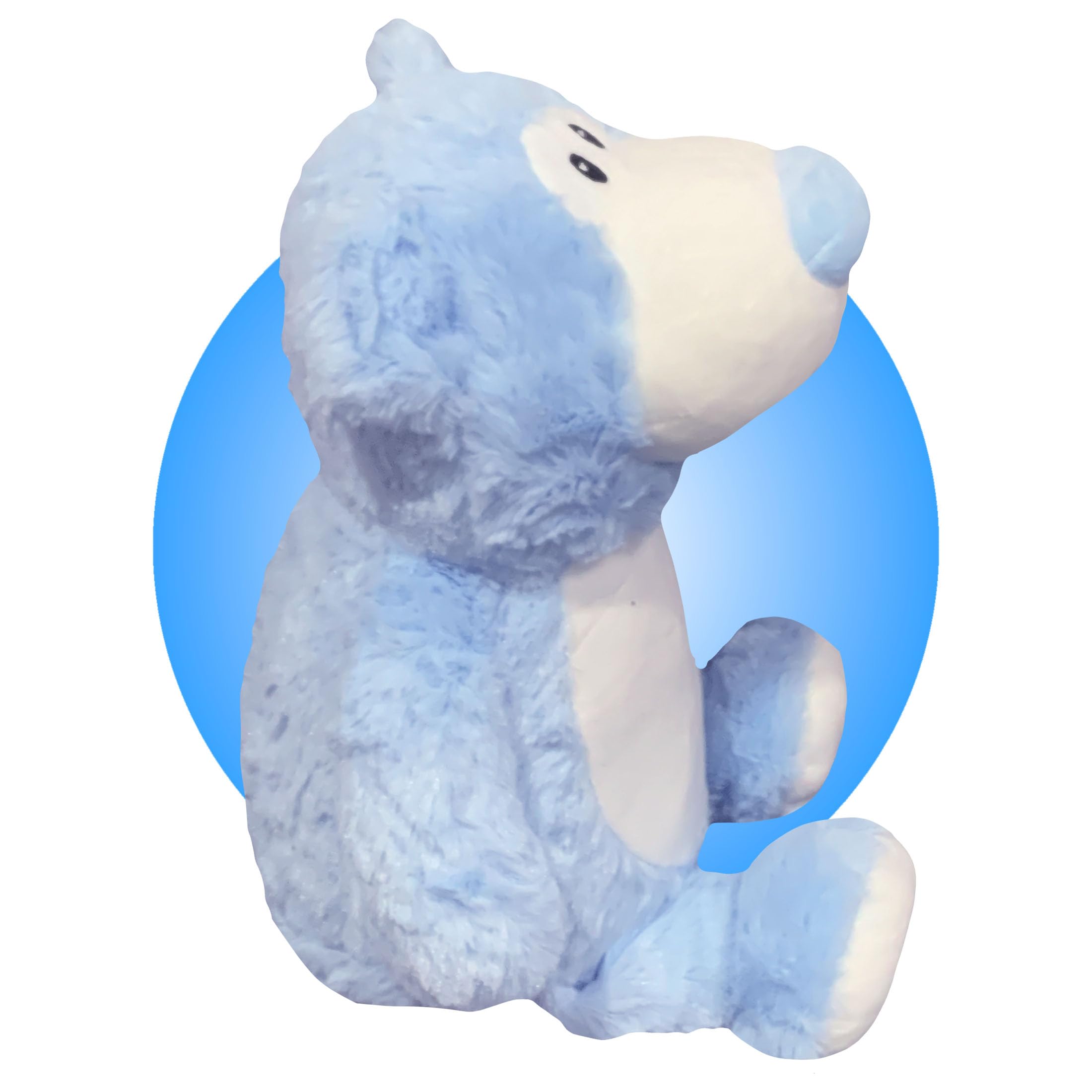 Personalized Tonsillectomy Recovery Gift for Kids - Soft Face Heating Pad - Get Well Soon Present for Children After Tonsil Surgery (Baby Blue Bear) | Post-Surgery Comfort & Pain Relief for Toddlers